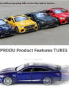 1:32 Scale 300SL GT63 V8 Sports Car Model Toy Metal Die-cast Sound Light Pull Back Vehicles Models Boys Hobby Ornaments Gifts