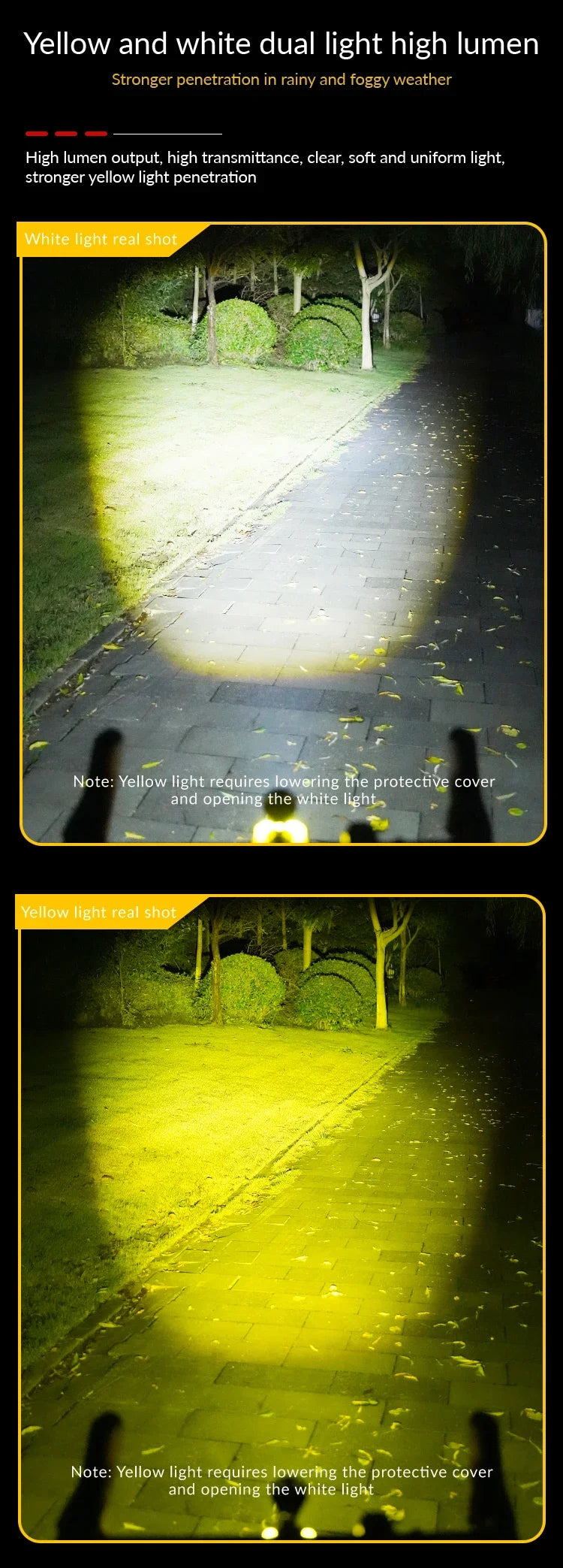 Rechargeable MTB Bike Light with Remote Control Waterproof LED Cycling Headlight Red Blue Warning Light