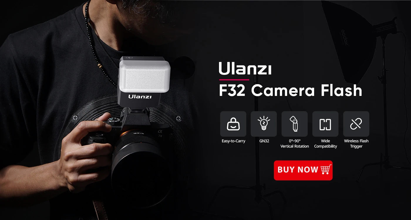 F12 Wireless Flash Trigger – TTL & HSS High-Speed Continuous Shooting for Canon, Nikon, Sony, Fuji, ZV-E10