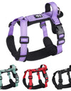 Anti-Escape Dog Harness with Handle Reflective Nylon Dog Harness Vest for Small Medium Dogs French Bulldog Walking Pet Supplies