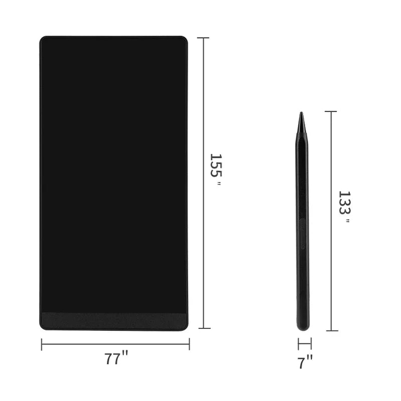 6.5-inch Screen Superfine Handwriting LCD Writing Board Meeting megnetic Single/Double Sided Pad Liquid Drawings Tablet