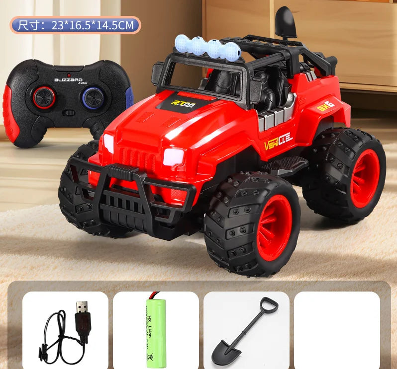 Pink Remote Control Off Road Climbing Car Toy