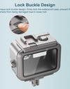 For GoPro Hero11 HERO10 HERO9 Black 40m Waterproof Housing Aluminum Alloy Protective Case Sport Camera Diving Cover Case