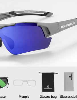 Bicycle Glasses Photochromic / Polarised Lens Bike Sunglasses UV400 Sun Protection MTB Road Cycling Eyewear Glasses