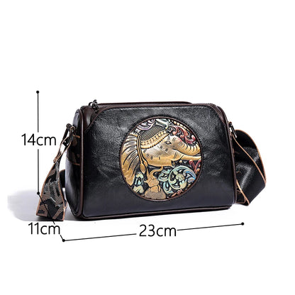 Leather Shoulder Bag Messenger Bag Crossbody Bag