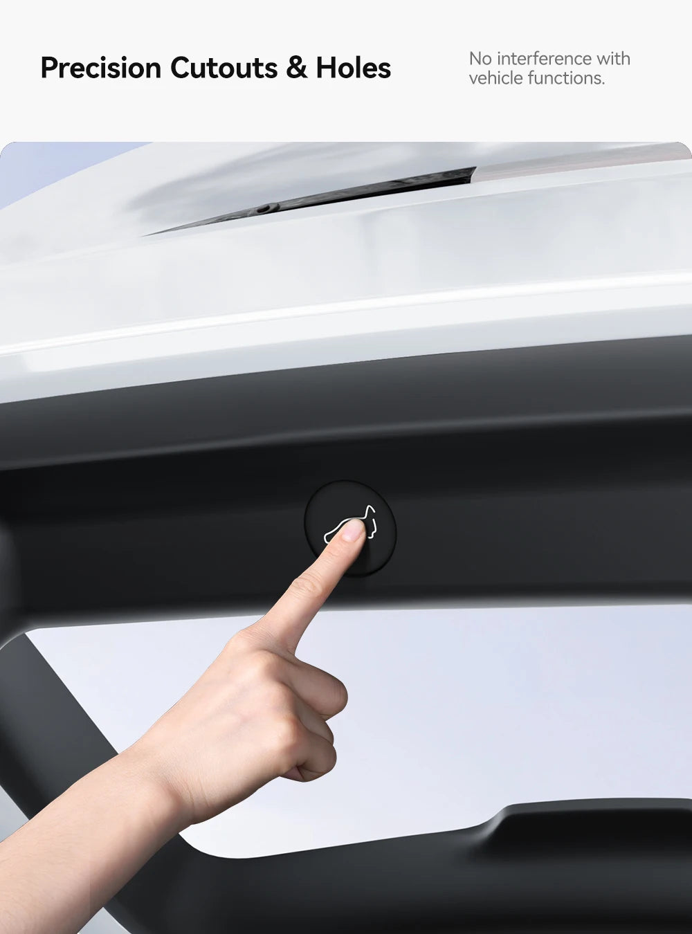 Trunk Tailgate Protection Pad for Tesla Model Y Juniper 2026 Waterproof Anti Dirt TPE Back Plate Cover