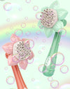 Children's Sunflower Bubble Toy Handheld Bubble Boy Girl Outdoor Gift Toy (excluding Bubble Liquid And Battery)