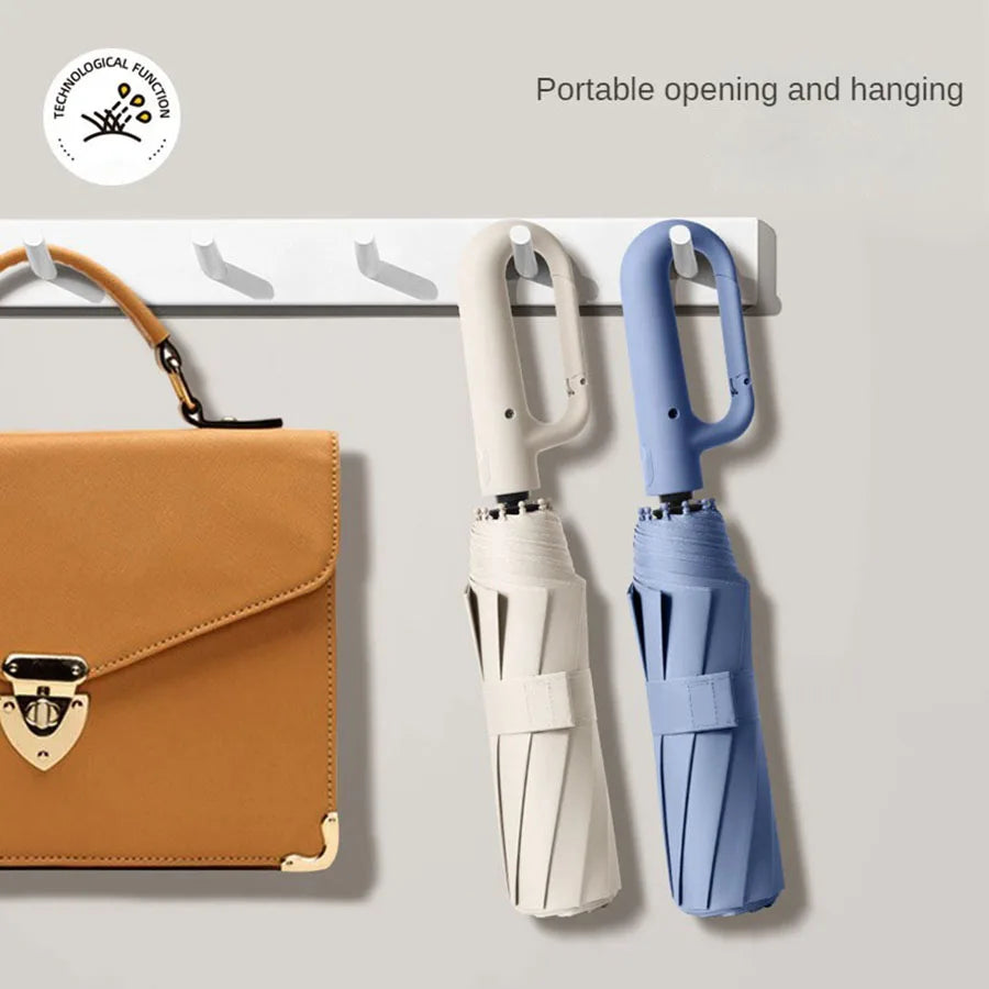 Extra Large 10 Bone Fully Automatic Wind Resistant Folding Umbrella