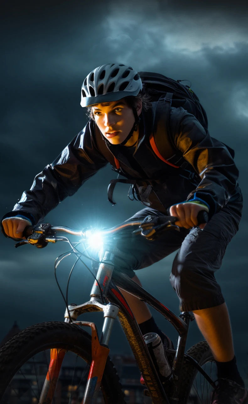 1500LM Bike Front Light Aluminum Waterproof Bicycle Headlight LED Lamp Flashlight Handlebar MTB Road Cycling Light