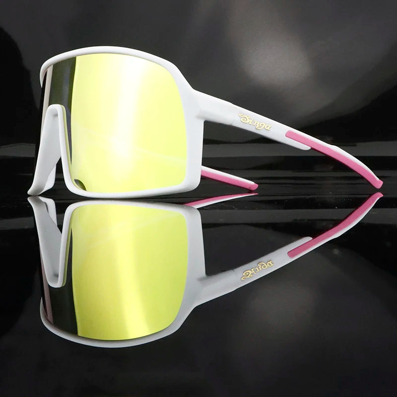 Photochromic Cycling Sports Sunglasses UV400 Outdoor Bike Eyewear