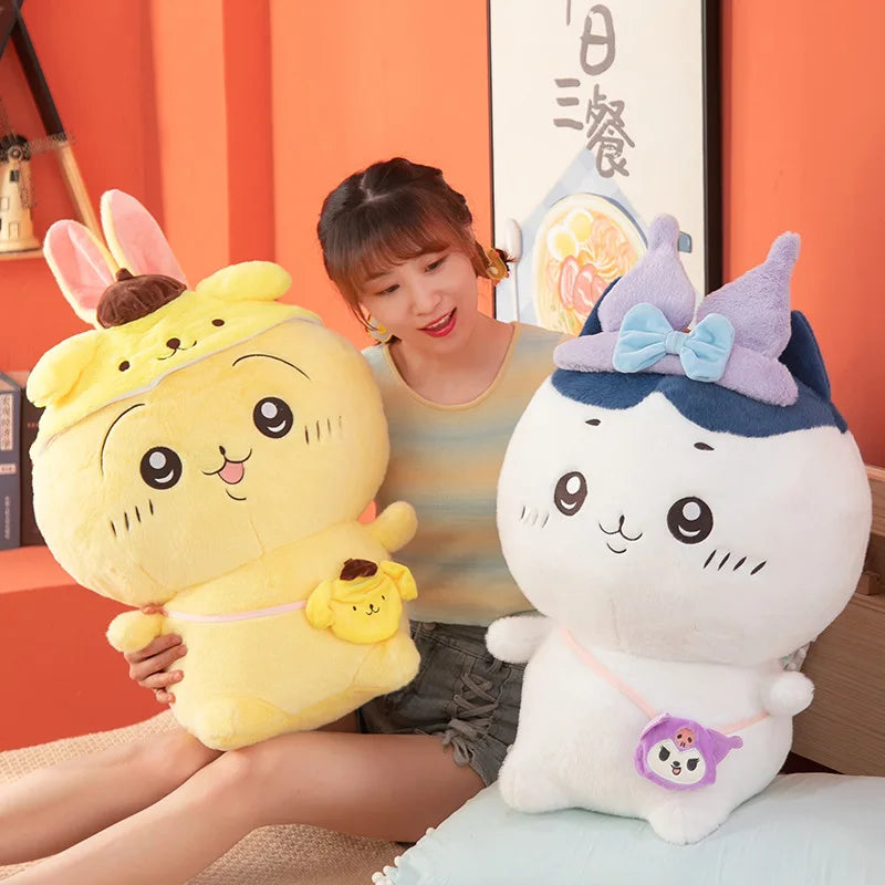 Cute Character Plush Toy Set Soft Stuffed Animal Doll