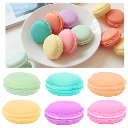 Cute Candy Color Macaron Mini Storage Box Jewelry Box Pill Case Birthday Gift