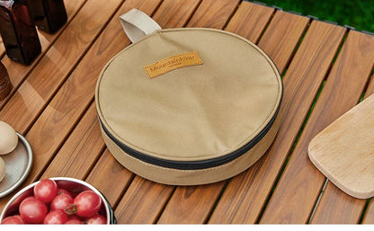 Outdoor Camping Non-stick Frying Pan Breakfast Pancake Pot  Stainless Steel Cooking Food Induction Cooker Fry Pan