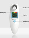 Digital Spirometer Peak Flow Meter for Asthma COPD (PEF) and Forced Expiratory Volume (FEV1) Smart Personal Portable Espirometer