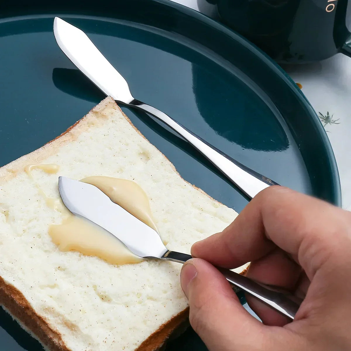 304 Stainless Steel Butter Knife Kitchen Cheese Knife Silver Color Dessert Tools Jam Spreader Utensil Cutlery Kichen Cheese Tool