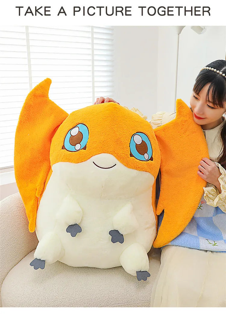 Cute Digital Beast Plush Toy Soft Cuddly Pillow