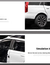 Diecast 1:32 Cadillac Escalade SUV Alloy Model Sound And Light Pull Back Toy Accessories For The Car Birthday Present For Boys