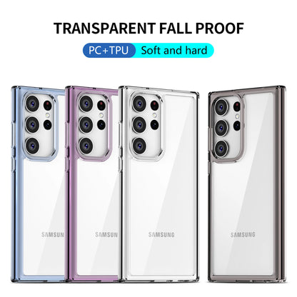 for Samsung S23 Case S23 Plus Crystal Clear PC TPU Hybrid Airbags Shockproof Armor Cover for Samsung Galaxy S23 Ultra Case