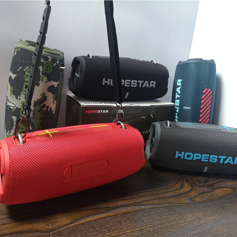 20W High Power Boombox Speakers Portable Bluetooth Super Subwoofer Mp3 Player Powerful Column Soundbox Audio Center