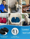 Seat Cushion Office Chair Cushions Pillow Memory Foam Pad Back Pain Relief Cushion Car Office Hip Support Massage Cushion