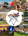 Outdoor Camping Table Ultralight Backpack Portable Folding Table High Load Carrying Hiking Beach Picnic Barbecue Durable