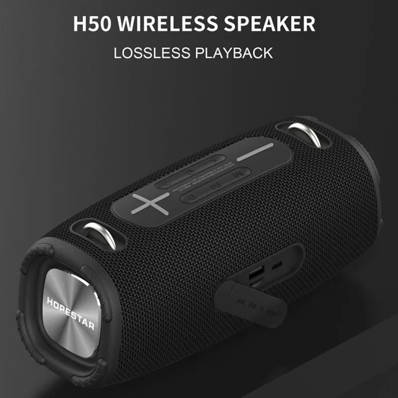 20W High Power Boombox Speakers Portable Bluetooth Super Subwoofer Mp3 Player Powerful Column Soundbox Audio Center