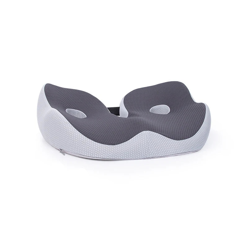 Portable Memory Foam Seat Cushion U-Shaped Office Car Airplane Pillow Back Support Pain Relief Pillow Ergonomic Body Support