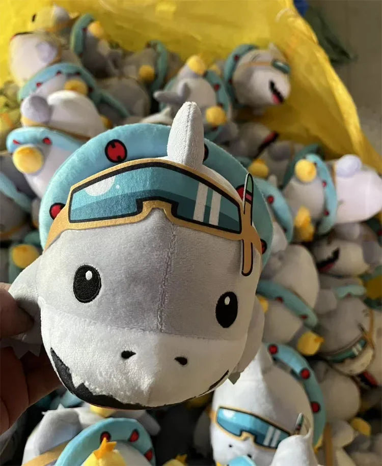 20cm Cute Cartoon Shark Plush Toy Soft Stuffed Animal Doll