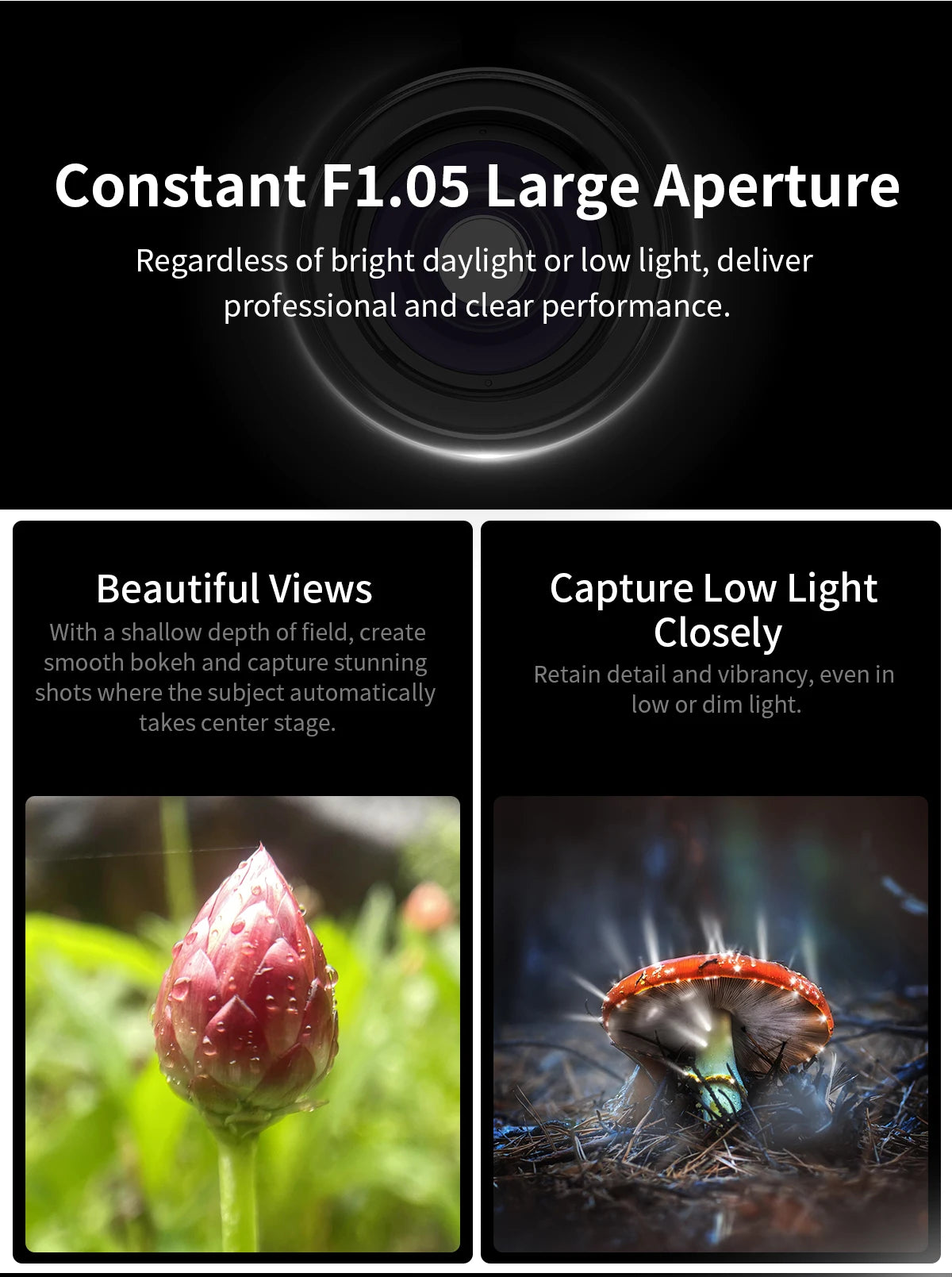 10X to 20X Zoom Macro Smartphone Lens with Universal Clip