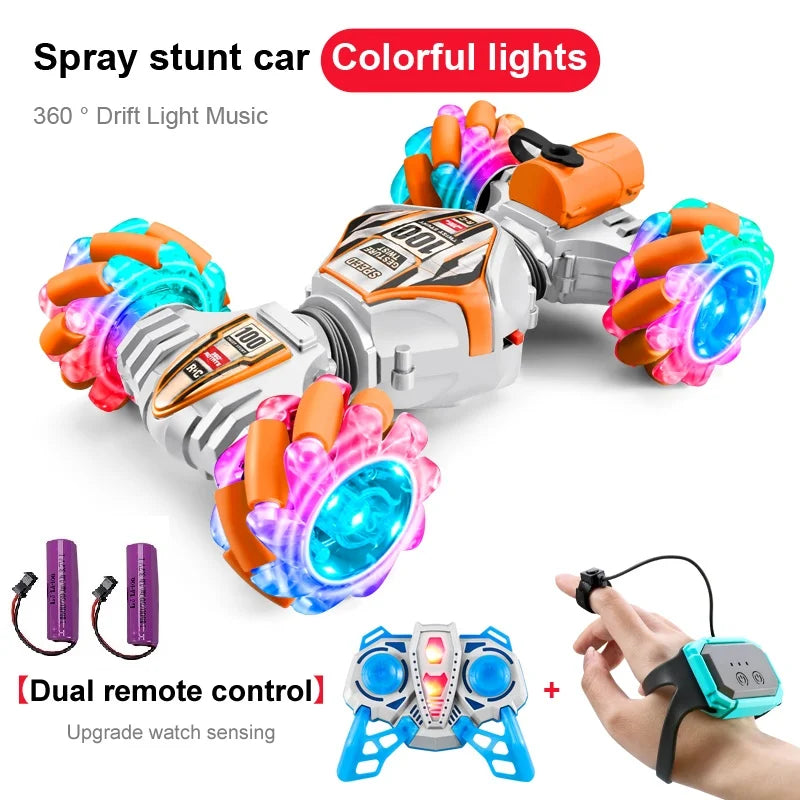 1 to 20 Scale Gesture Sensor 4WD Rotating Stunt Drift Remote Control Car