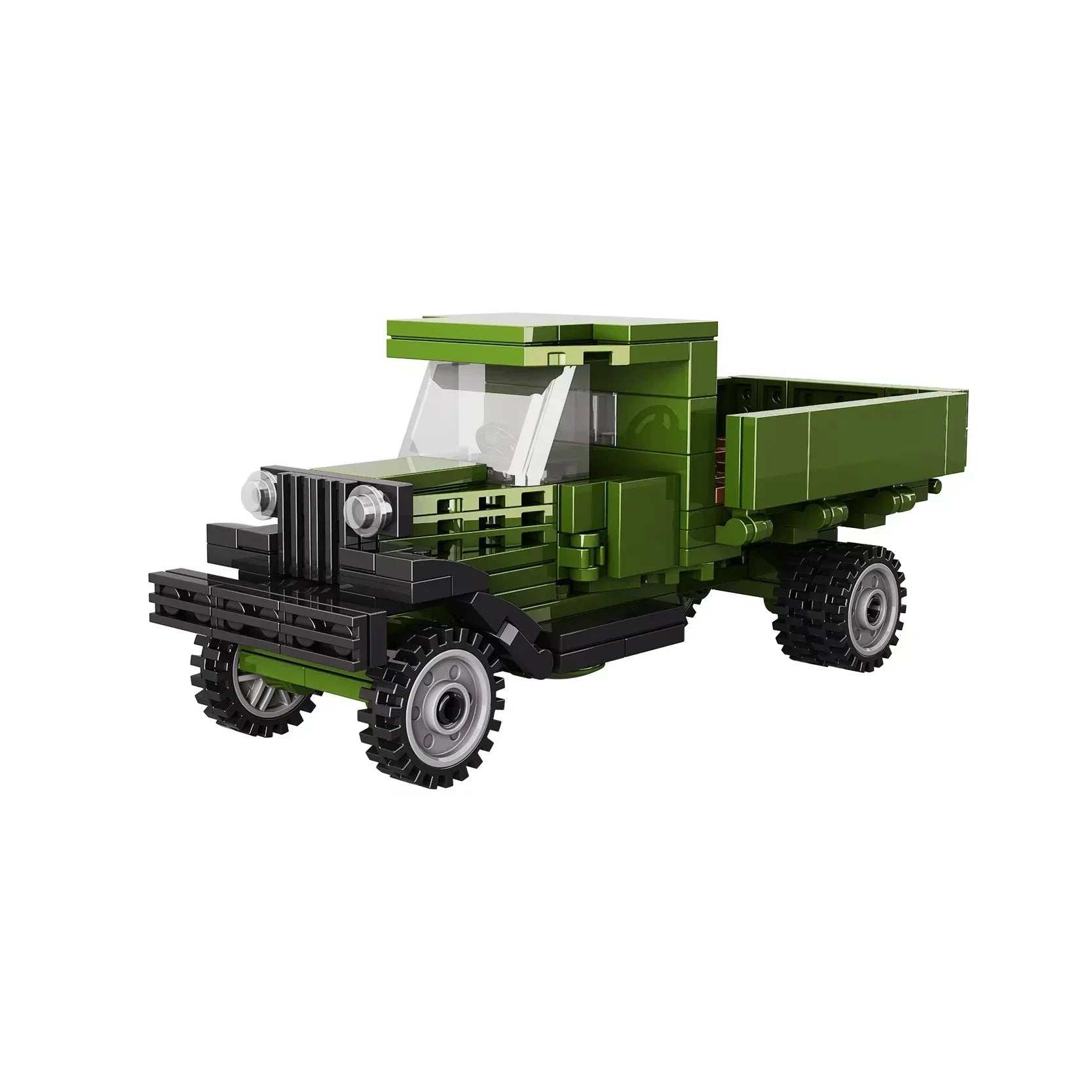 606 Pcs RSO/01 & 37mm Antitank  PaK35/36 WW2 Military SeriesTank Building Blocks  Bricks Model Set Toys for Gifts