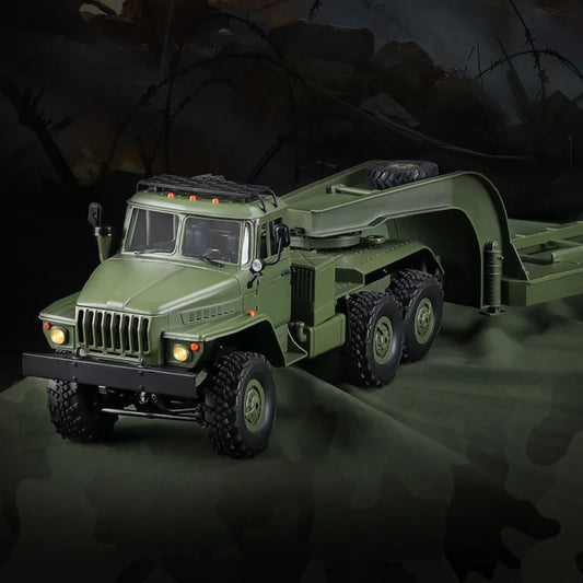 116 Scale Military Transport RC Truck Six Wheel Drive