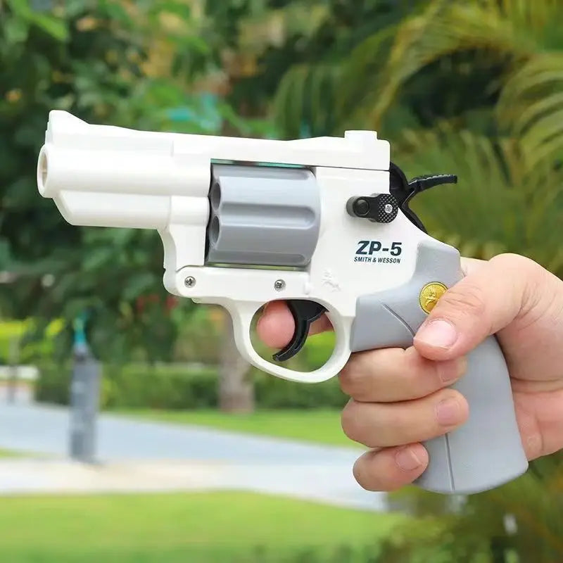 Soft Dart Bullet ZP5 Revolver Pistol Launcher Toy Gun Weapon Outdoor  Airsoft  Shooter Pistol