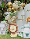 70cm Big Jungle Animal Party Stand Ornament Safari Happy Birthday Party Decoration Kids Jungle Woodland Party Decor Baby Shower
