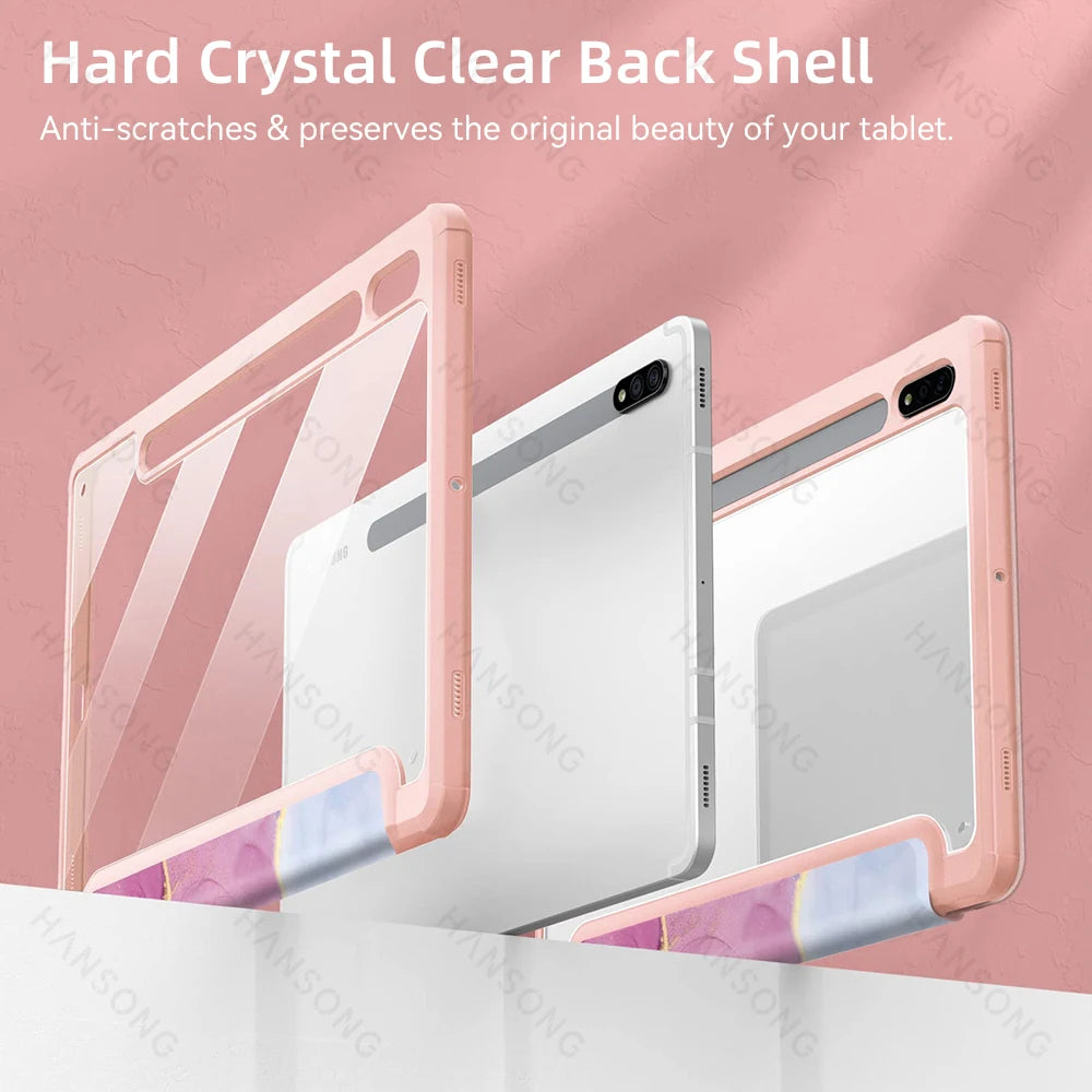 For Samsung Galaxy Tab Case for Galaxy Tab A9 Plus A9 A8 Case for Tab S9 Plus S9 FE S9 S8 Plus S8 S7 Plus S7 FE S7 S6 Lite Cover