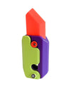 Cute Gravity Carrot Knife Decompression Push Card Small Toy Gravity Knife Carrot Knife stress reliever Decompression Toys Gift