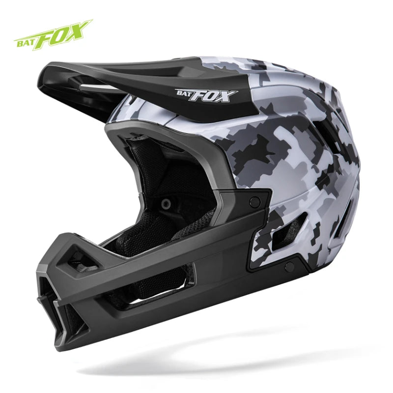 Full Face MTB Cycling Helmet For Downhill And Off Road Riding
