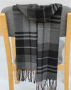 Classic lattice men soft shawl plaid scarves shawl wraps shawl neckerchief headband muffler