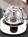 Induction Cooker Heat Resistant Glass Teapot Electromagnetic Furnace Multifunctional Filter Pot Gas Stove Kettle Tea Set