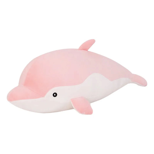 Kawaii Dolphin Plush Toy Soft Stuffed Doll Pillow