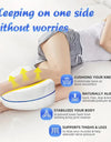 Body Memory Cotton Leg Pillow Home Foam Pillow Sleeping Orthopedic Sciatica Back Hip Joint for Pain Relief Thigh Leg Pad Cushion