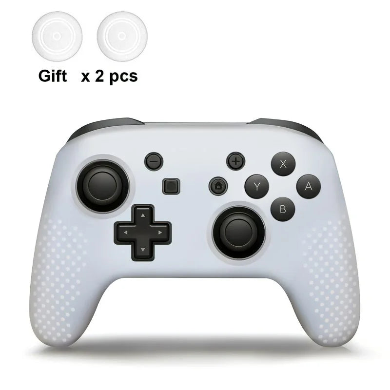 Anti-Slip Soft Silicone Case for Nintendo Switch Pro Controller – Rubber Skin with Joystick Grip Caps