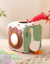 Baby Montessori Toy Magic Tissue Box Cotton Educational Learning Activity Sensory Toy For Kids Finger Exercising Busy Board Game