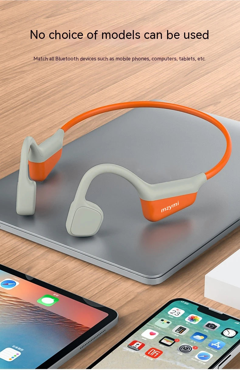 Neckband I18PRO Bluetooth5.3 Headphones Bone Conduction Sport Earbuds HiFi Sound TWS Earphones Wireless Headest For XIAOMI