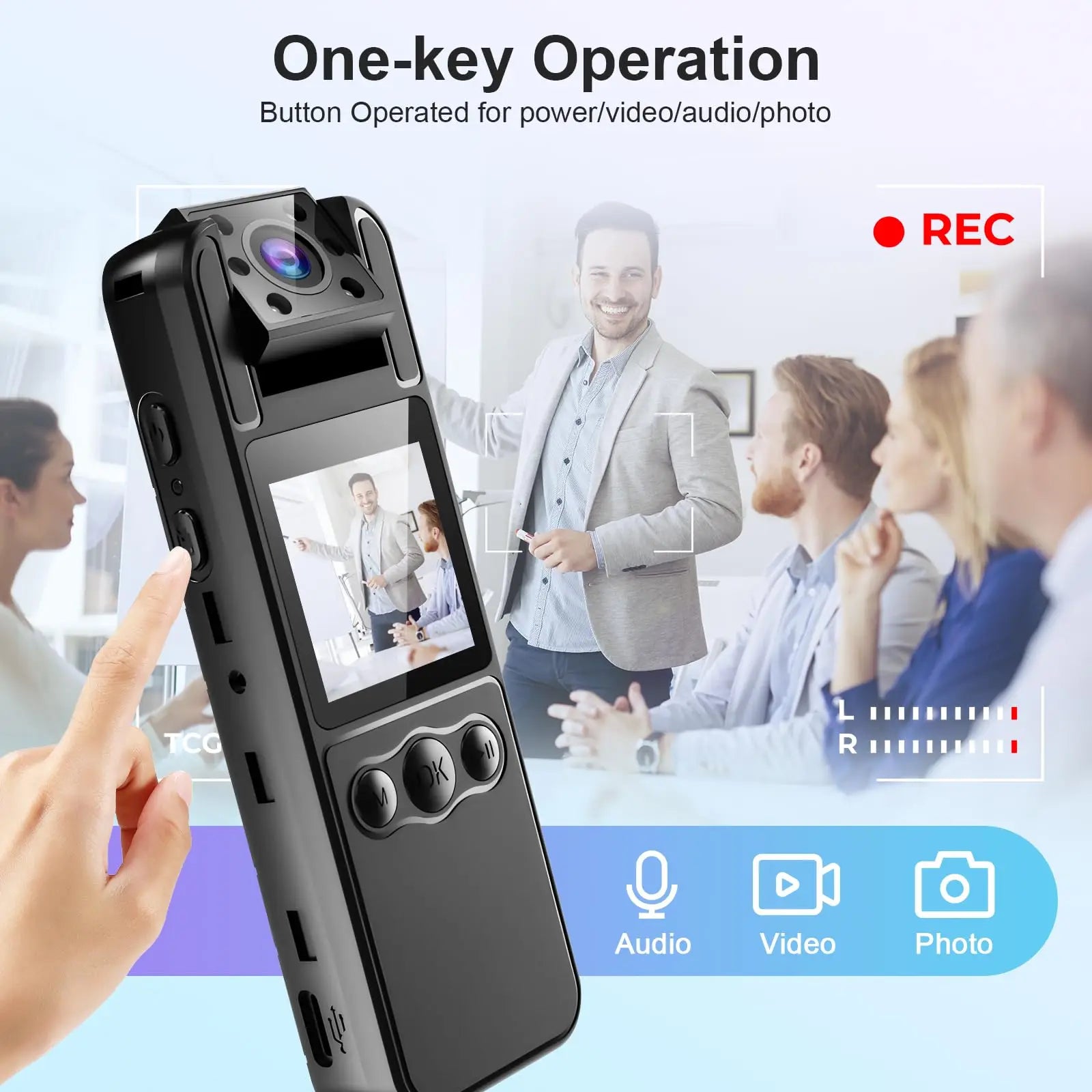 4K Wifi Mini Body Camera Outdoor Sport Portable Digital Video Recorder Worn Small Action Cam Night Vision DV Miniature Camcorder