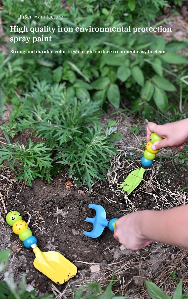 Iron gardening tools, Household Flower Planting Small Iron Shovel Rake Shovel Garden Potted Mini Shovel Garden Tools