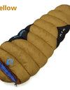 1.5KG Thickened Winter Cold Weather Waterproof Sleeping Bag Camping Hiking Supplies -8℃ Cotton Sleeping Bags