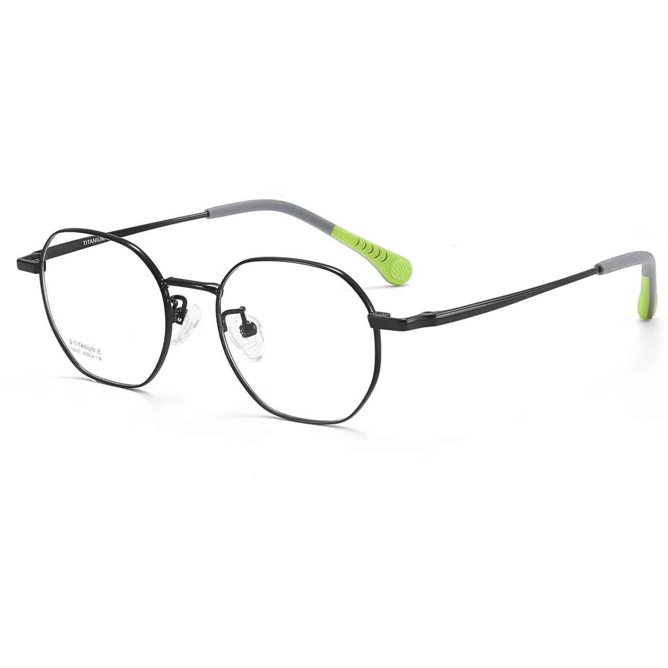 Kids Polygon Pure Titanium Eyeglasses Frame