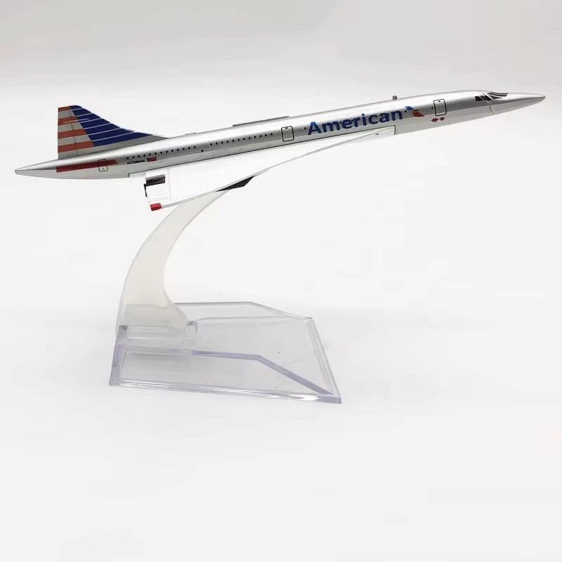 Concorde Supersonic Airliner Aircraft Model