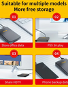 KODAK P150 Portable Hard Drive 500GB External HDD 5Gbps High Speed 130MB/s 2.5inch USB3.0 Gaming HDD for PS5/PS4/Switch/Laptop